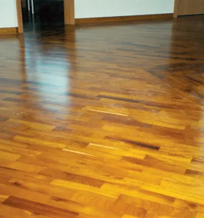 Polaganje parketa in talnih oblog, Popravilo razsušenega parketa