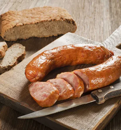 Kranjska klobasa za kosilo