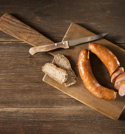 Polovička kranjske klobase