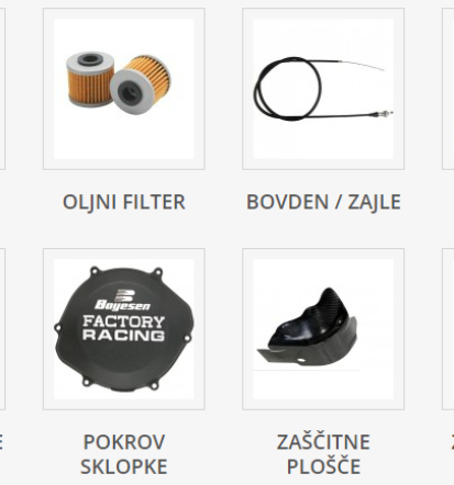 Prodaja moto opreme Podravska