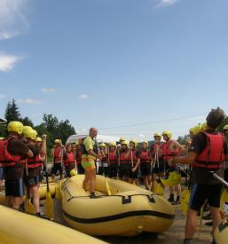 Rafting v okolici Ljubljane