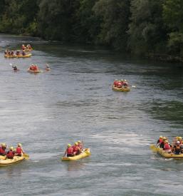 Rafting v okolici Ljubljane