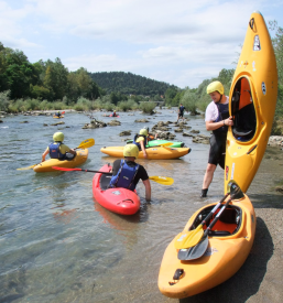 Rafting v okolici Ljubljane