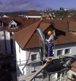 Pordaja in montaža inox dimnikov, kaminov in peči