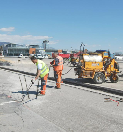 Zalivanje razpok Osrednja Slovenija