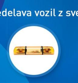 Opozorilna LED signalizacija in zvočna signalizacija