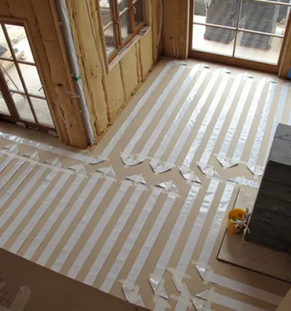 Vgradnja talnega gretja
