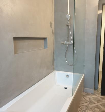 Microtopping, dekorativni beton, izvajanje microtoppinga in dekorativnega betona