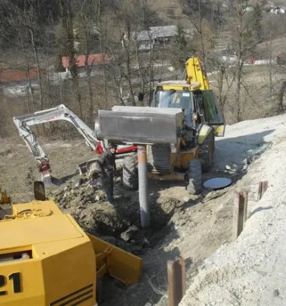 Novogradnja, vzdrževanje in asfaltiranje cest