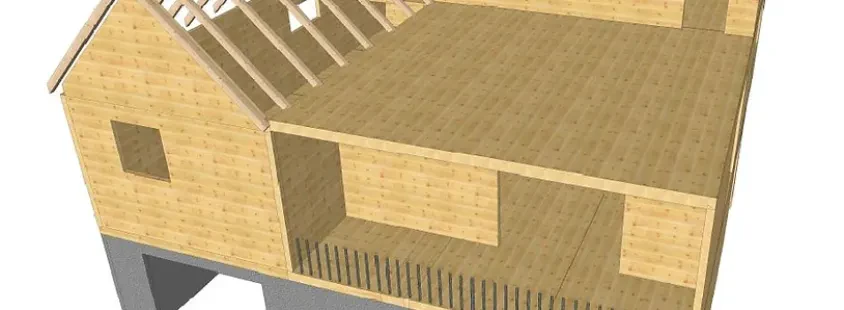 Izris lesenih konstrukcij Slovenija, 3D risanje lesenih konstrukcij, Jernej Smrekar s.p.
