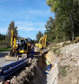 Izvedba nizkih gradenj in infrastrukture