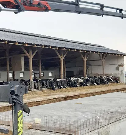 Izdelava betonskih hlevskih rešetk Savinjska