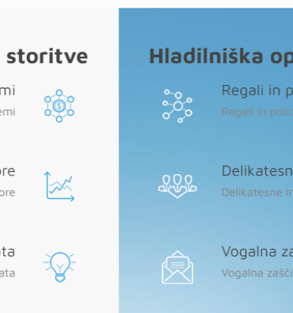 Imamo lastno proizvodnjo hladilniških panelov in vrat