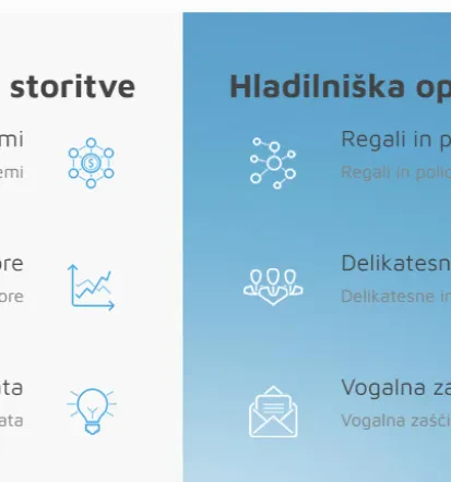 Imamo lastno proizvodnjo hladilniških panelov in vrat, Osrednja Slovenija, Štajerska