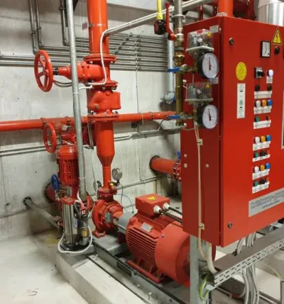 Montaža in servis gasilnih sistemov, hidrantov, sprinkler oprema Slovenija