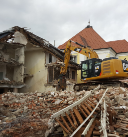 Zemeljska dela, rušenje