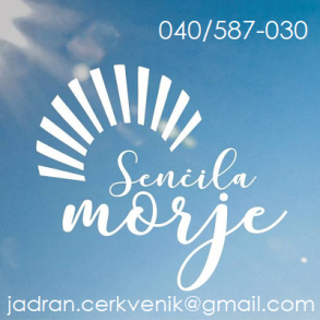SENČILA MORJE JADRAN CERKVENIK-MUZAFIROVIČ S.P.