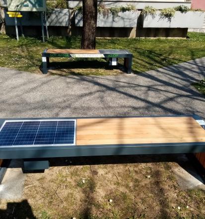 Pametne solarne klopi Slovenija