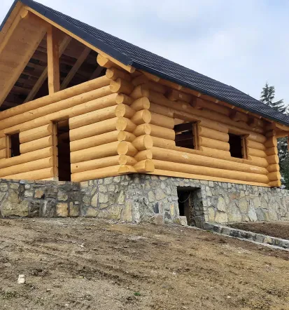 Lesene hiše Slovenija