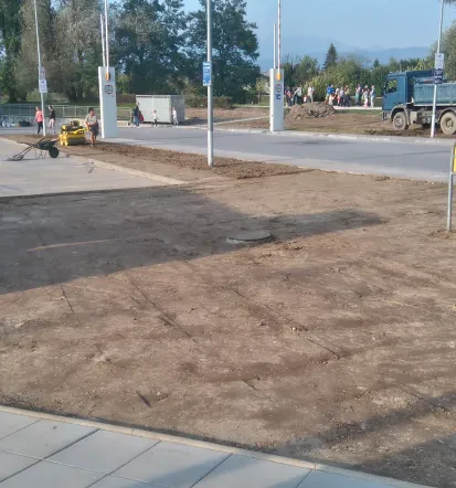 Zemeljska dela z bagrom Ljubljana
