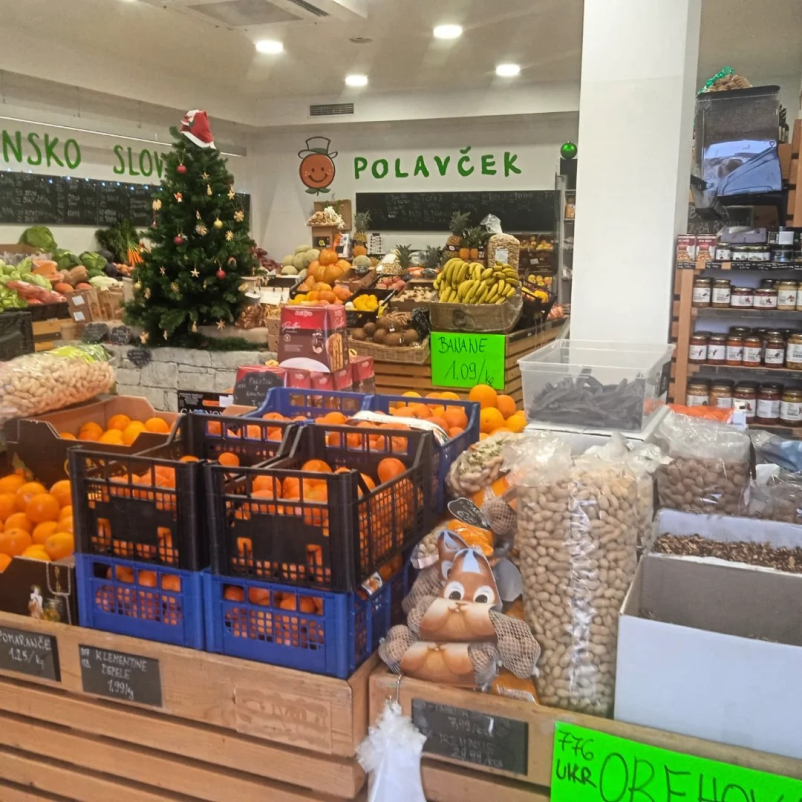 Prodaja sadja in zelenjave, Nova Gorica