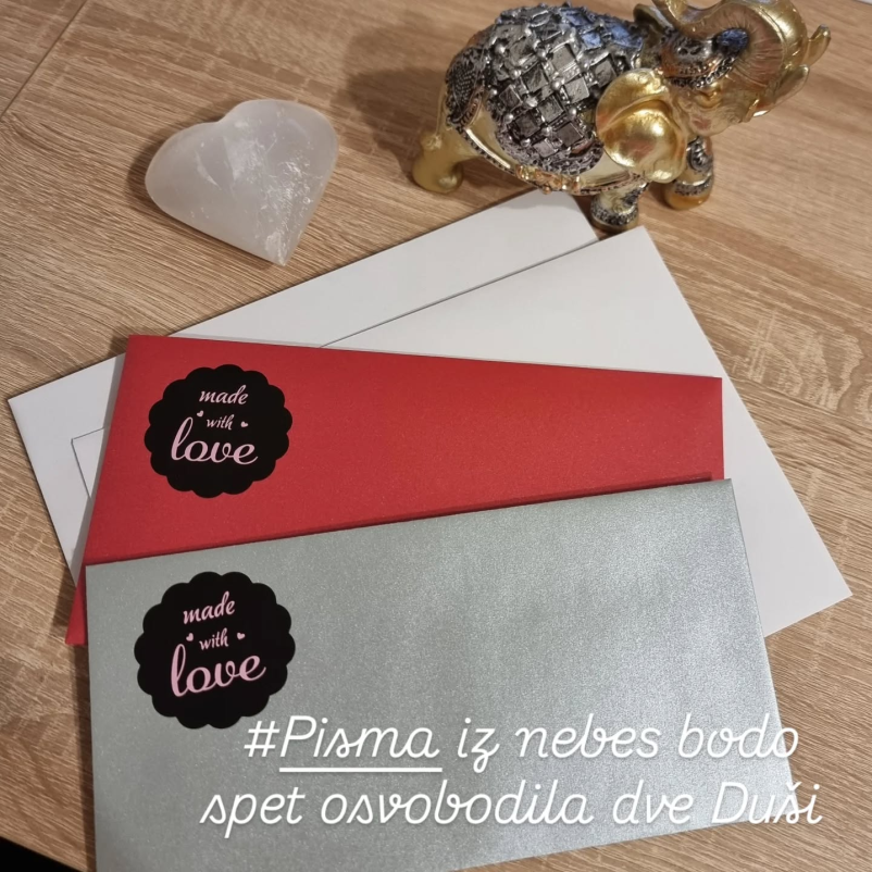 Duhovni medij Slovenija, pisma iz nebes