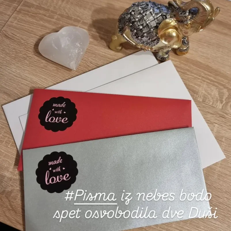 Duhovni medij Slovenija, pisma iz nebes