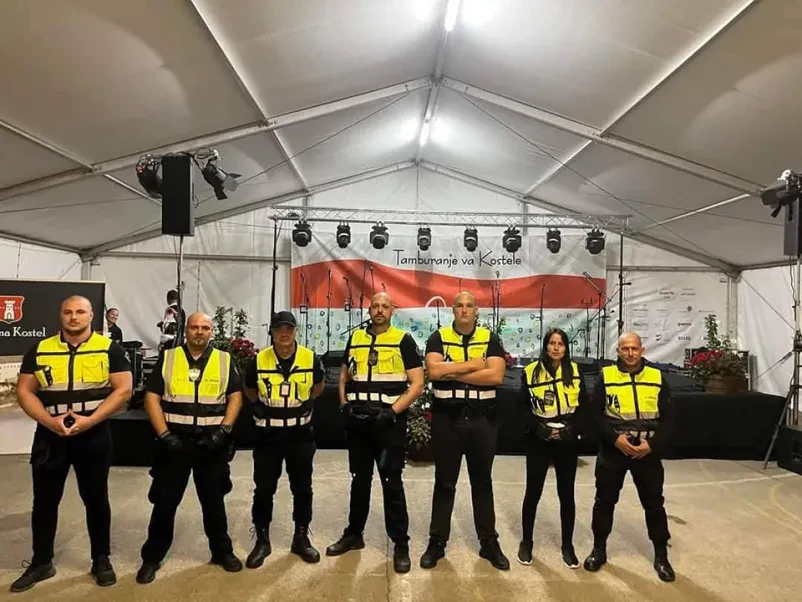 Fizično varovanje za prireditve Slovenija