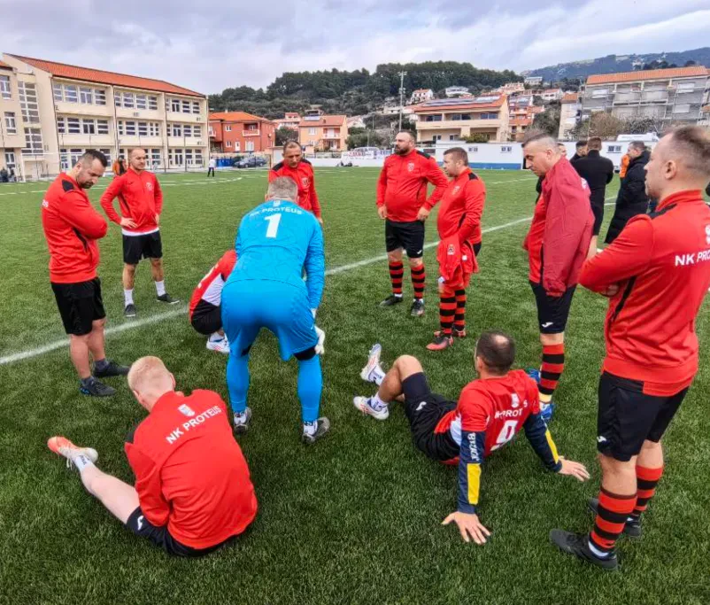 Trening nogometa Postojna
