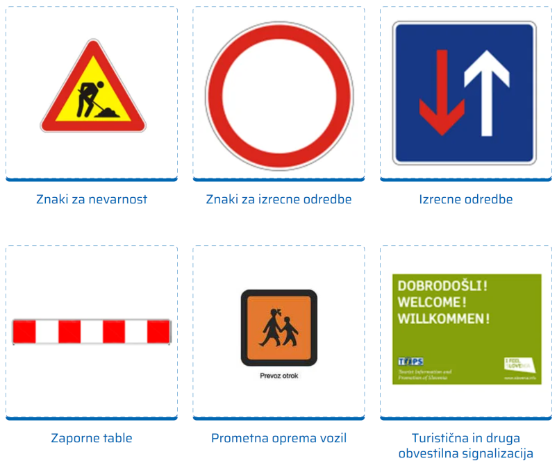 Prodaja prometne opreme Slovenija