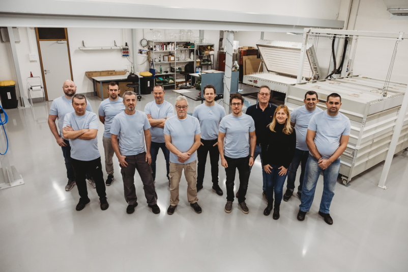 Production of silicate glass products, Slovenia
