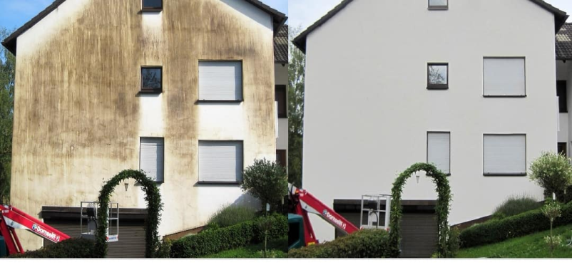 Čiščenje fasad, streh in talnih površin Slovenija, pokličite nas