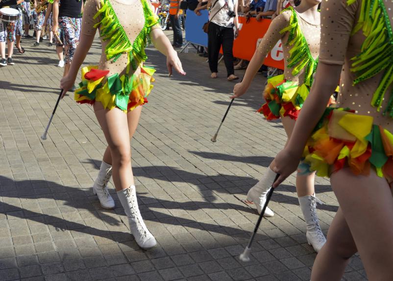 Mažoretni ples in twirling treningi Slovenija