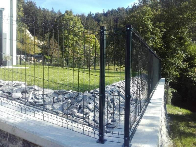 Prodaja panelnih 3D ograj in dvoriščnih vrat