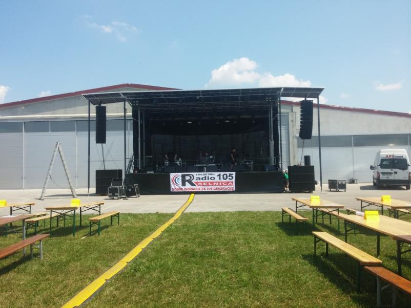 Izdelava prireditvenih odrov Slovenija 