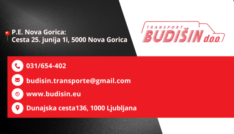 Zanesljivi prevozi paletnega tovora po Evropi iz Slovenije