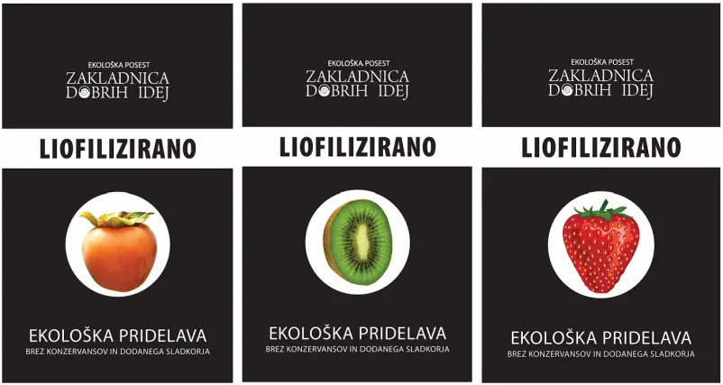 Kakovostno liofilizirano sadje
