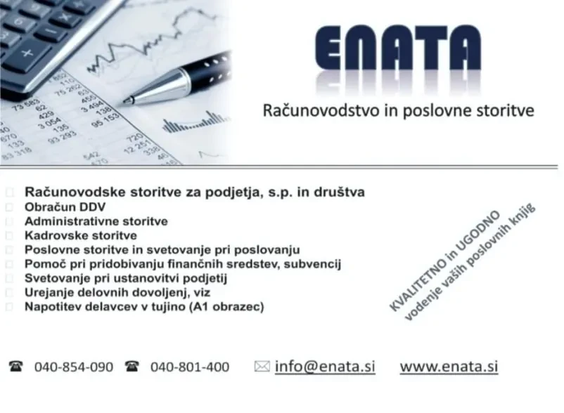 Virtualna pisarna Slovenija in računovodske storitve za manj stresa