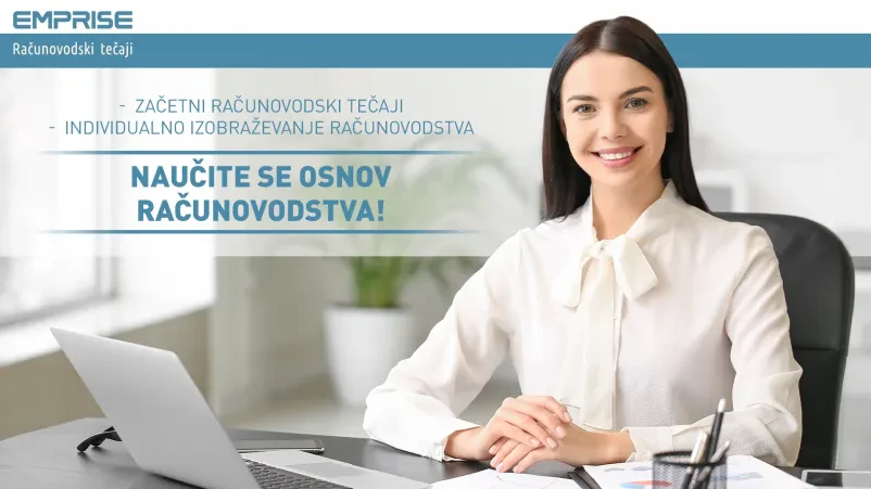 Tečaji računovodstva Slovenija, rezervirajte si termin