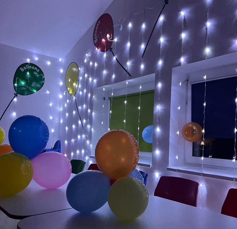 Zabava in ustvarjalnost v igralnica Balloons Ljubljana