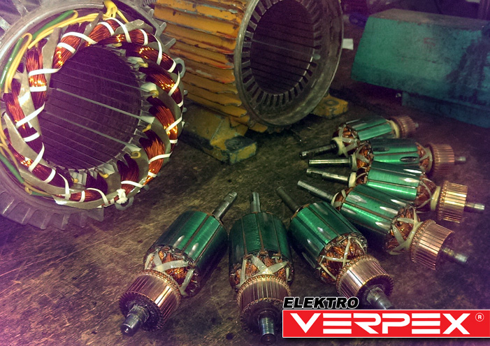 Verpex d.o.o., previjanje in popravila elektromotorjev in črpalk v Sloveniji