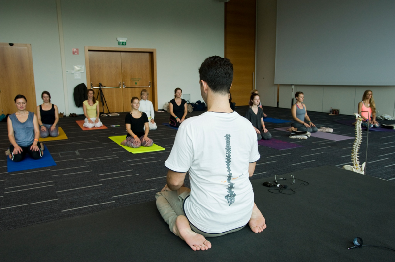 Spoznavanje, razumevanje in študij teorije, osnov in asan, pranajam