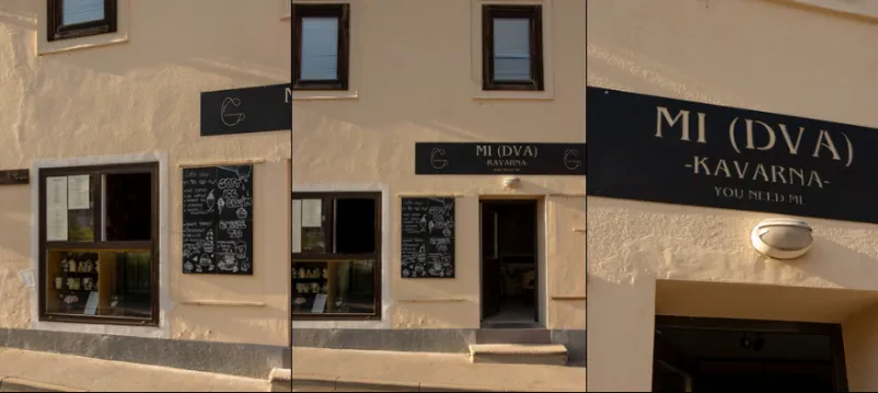 Rogljički, cimetove rolice in dobra kava na Bledu