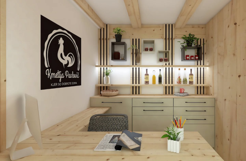 Notranje oblikovanje Novo mesto, Slovenija