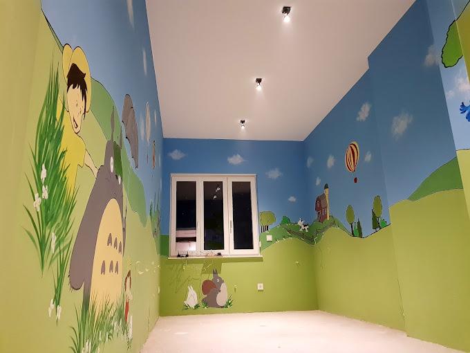 Suhomontaža in pleskanje sten