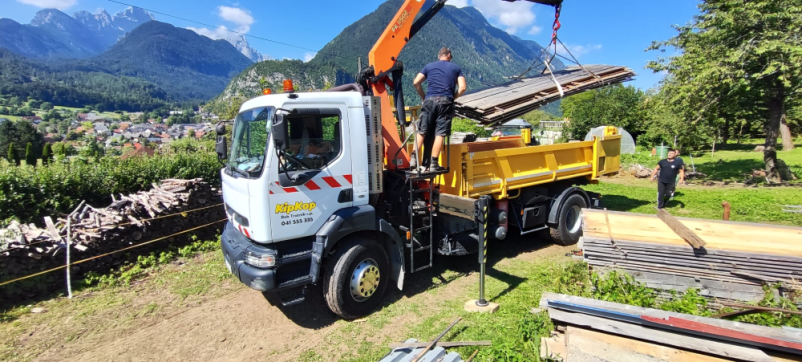 Storitve z gradbeno mehanizacijo Jesenice