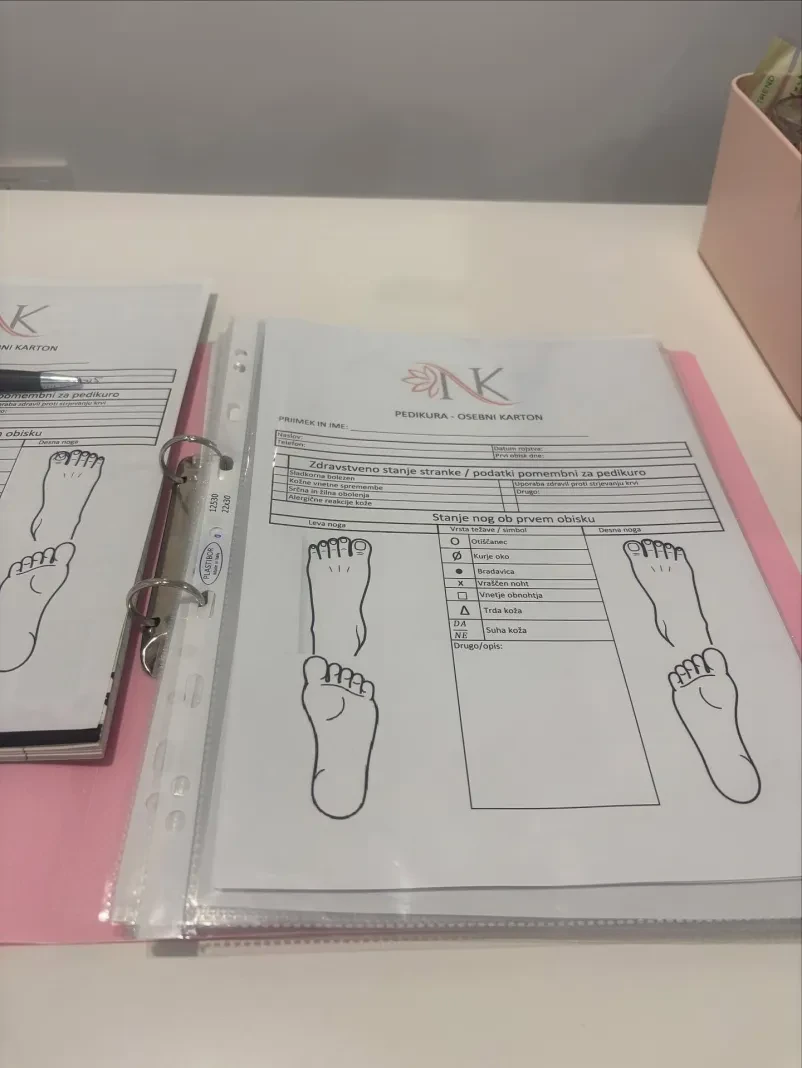 Medicinska in estetska pedikura Osrednja Slovenija