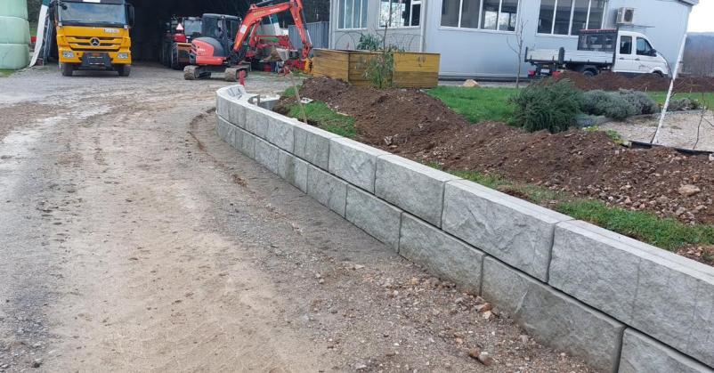 Izdelava betonske škarpe Slovenija