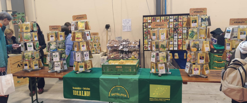 Pripomočki za eko vrt, literatura in ekološka živila v Trzinu