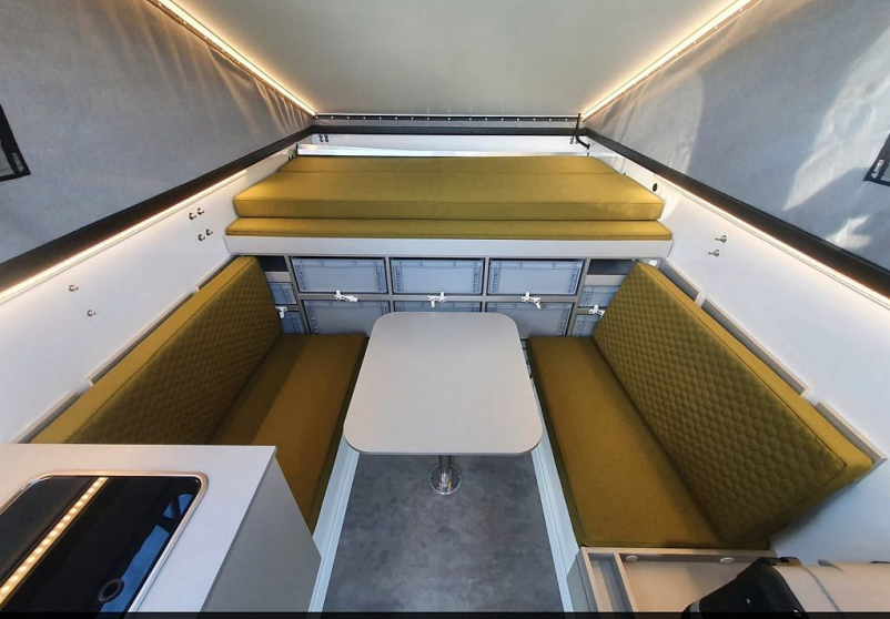 Profesionalna, ugodna izdelava notranje opreme za avtodom